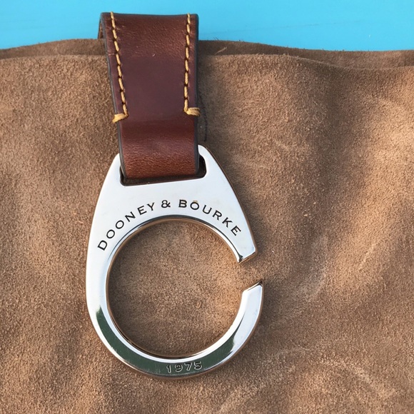 Dooney & Bourke Derby Suede Hobo Crossbody - Picture 1 of 5